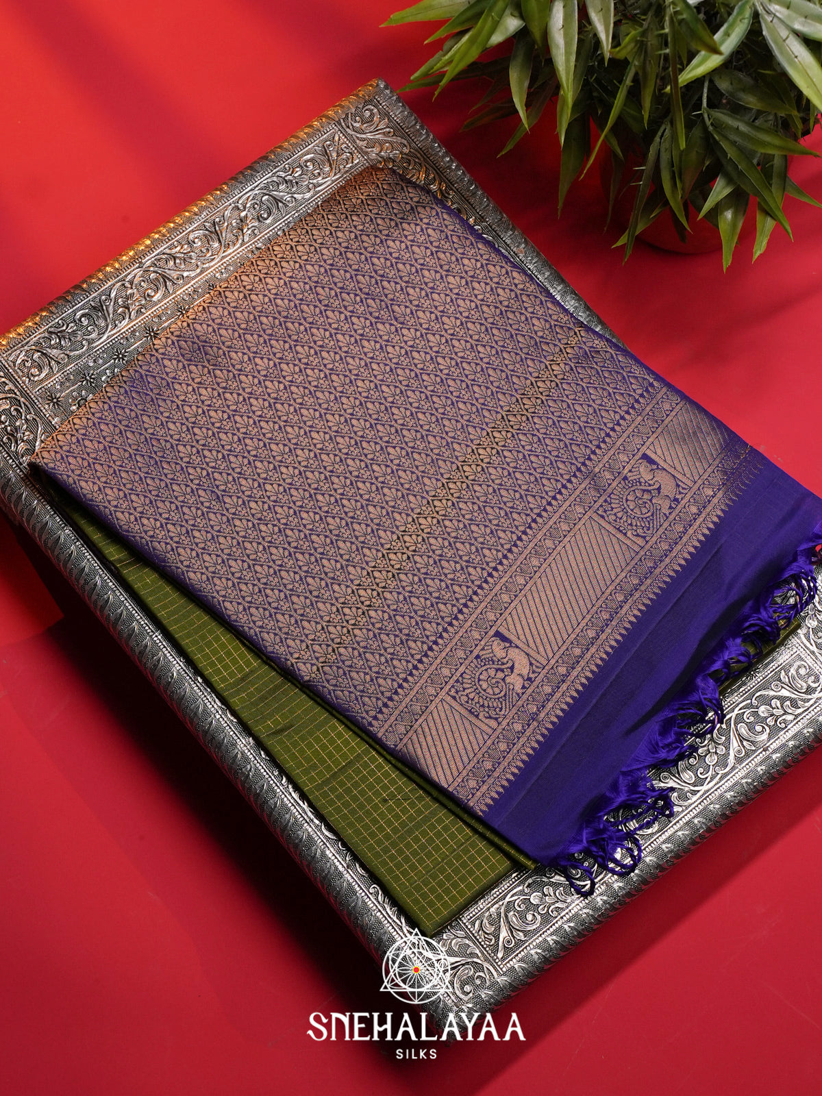Green Soft Silk Saree
