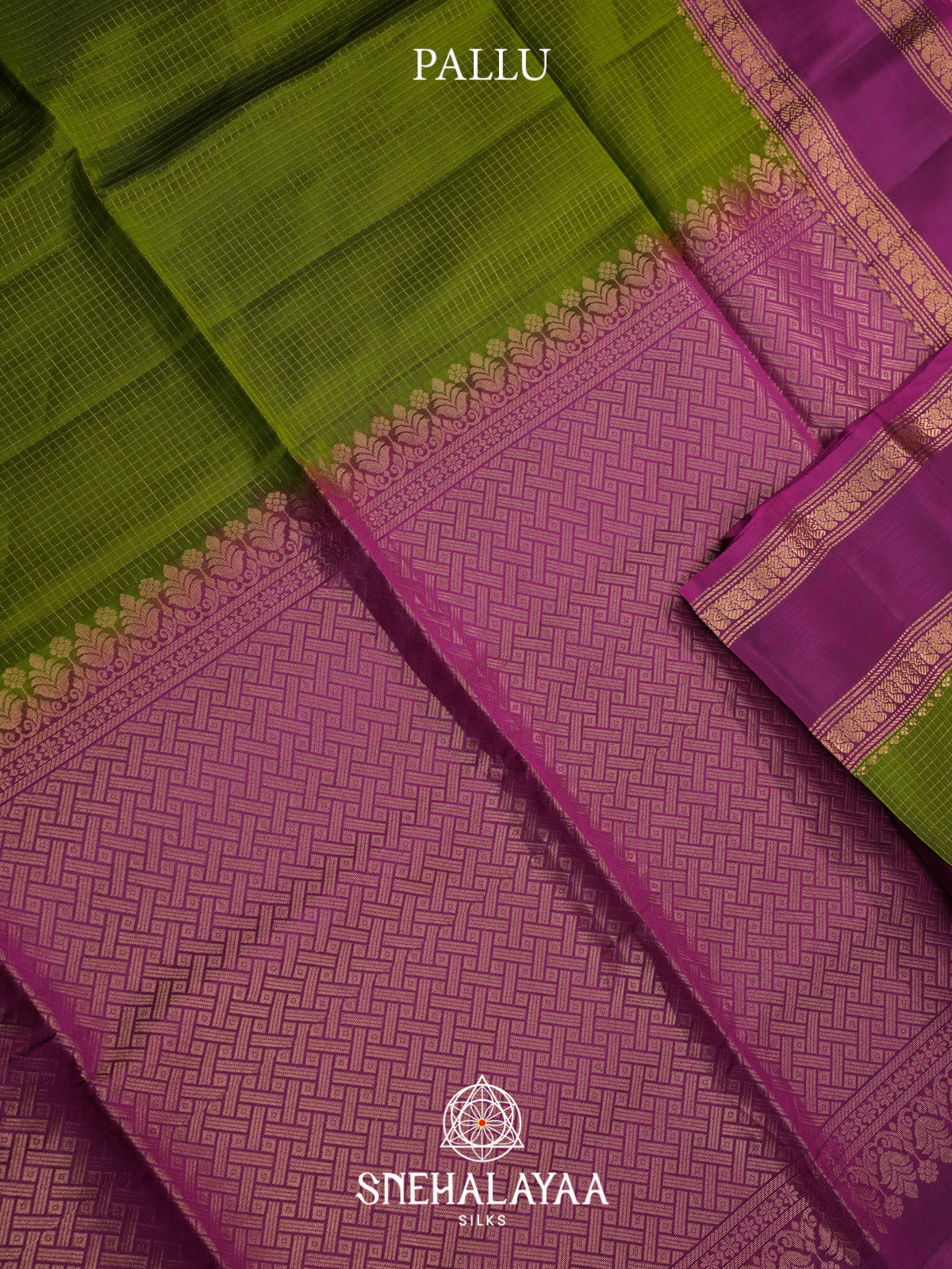 Parrot Green Soft Silk Saree
