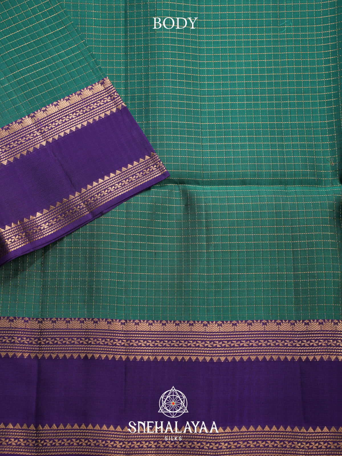 Teal Green Soft Silk Saree