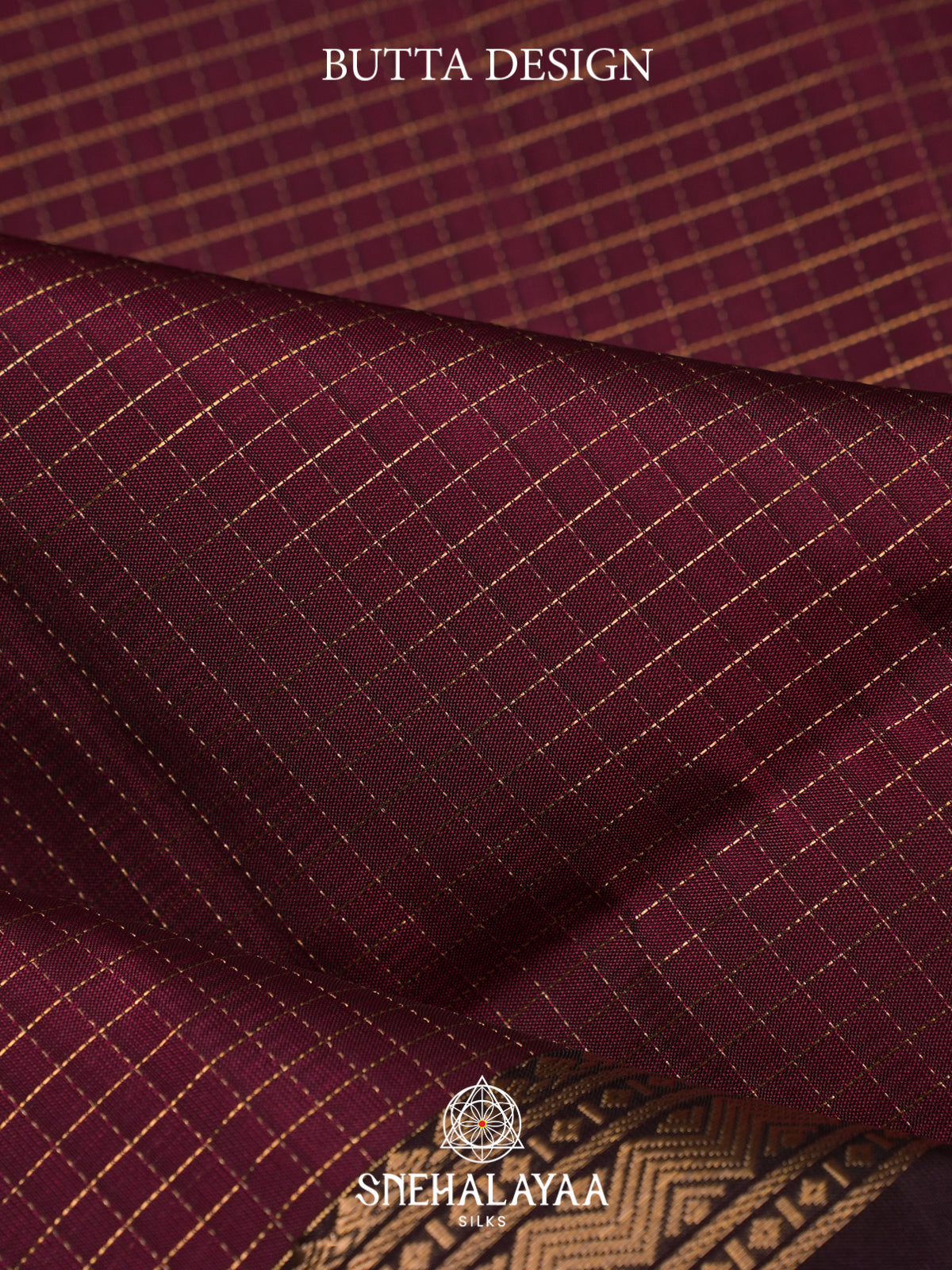 Maroon Soft Silk Saree