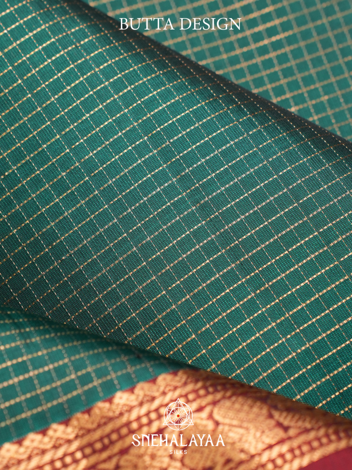 Teal Green Soft Silk Saree