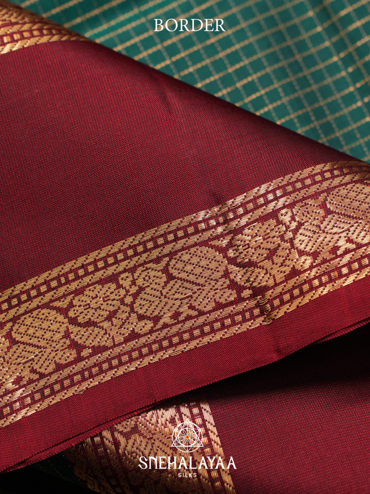 Teal Green Soft Silk Saree