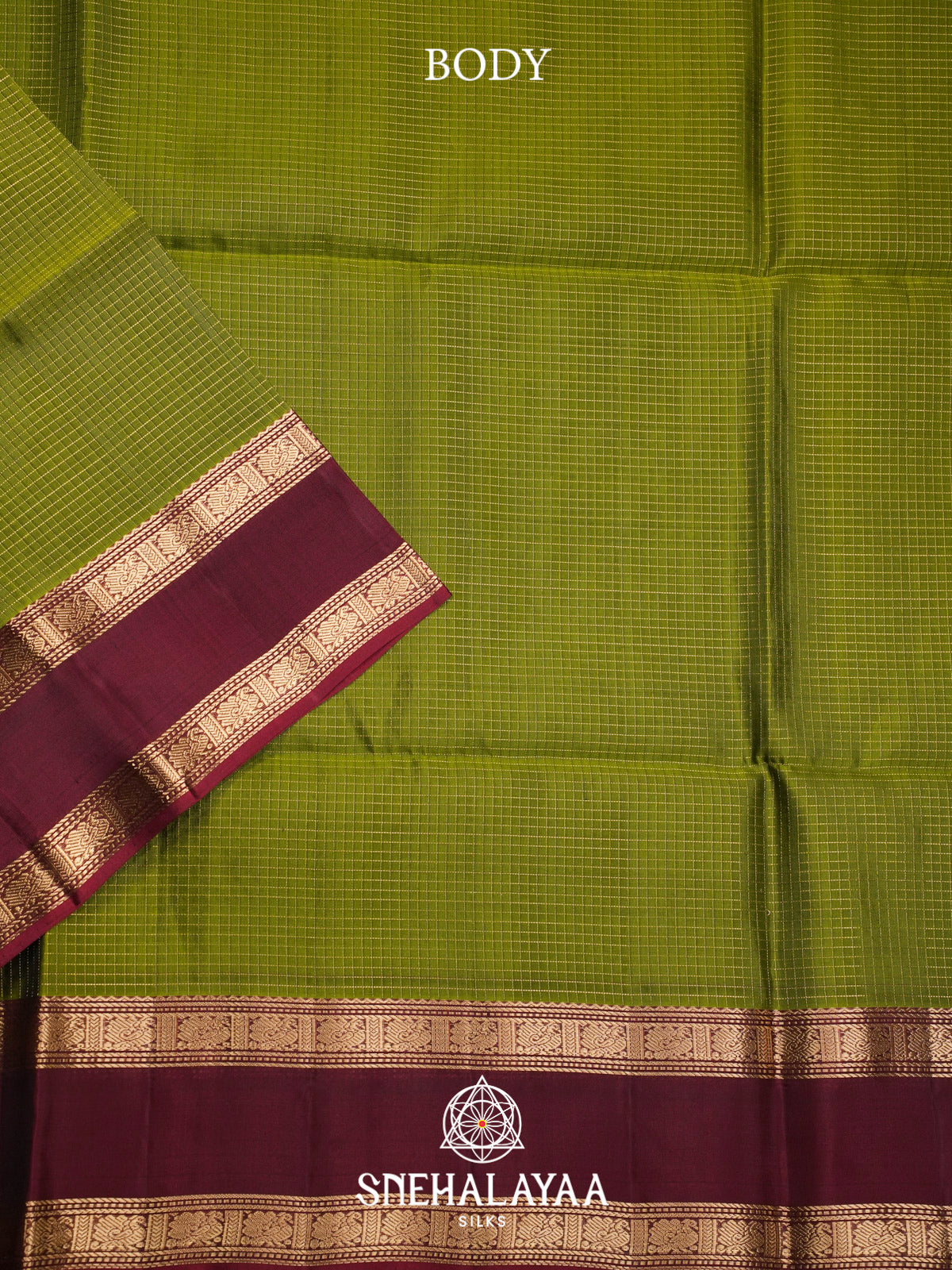 Parrot Green Soft Silk Saree