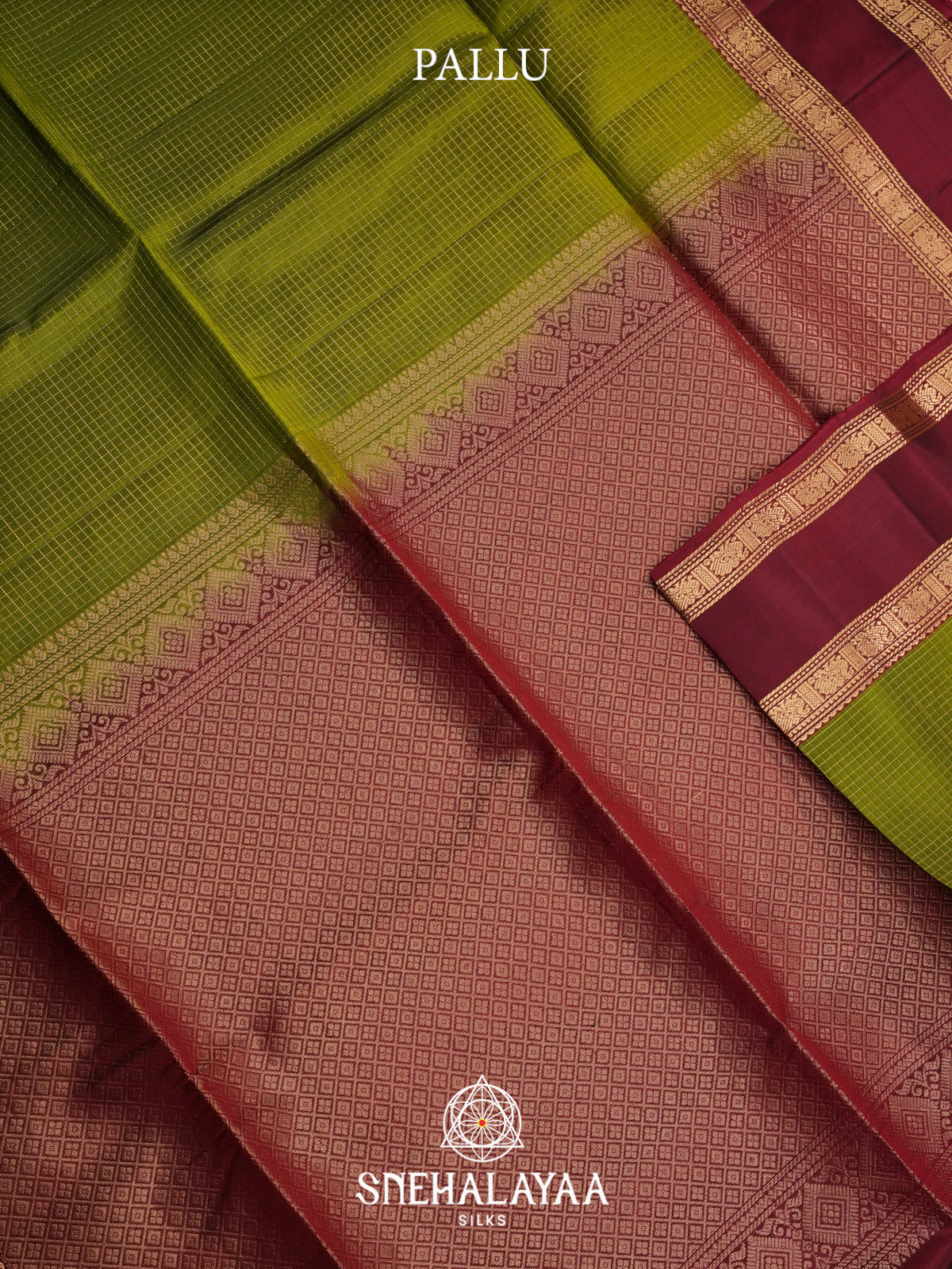 Parrot Green Soft Silk Saree