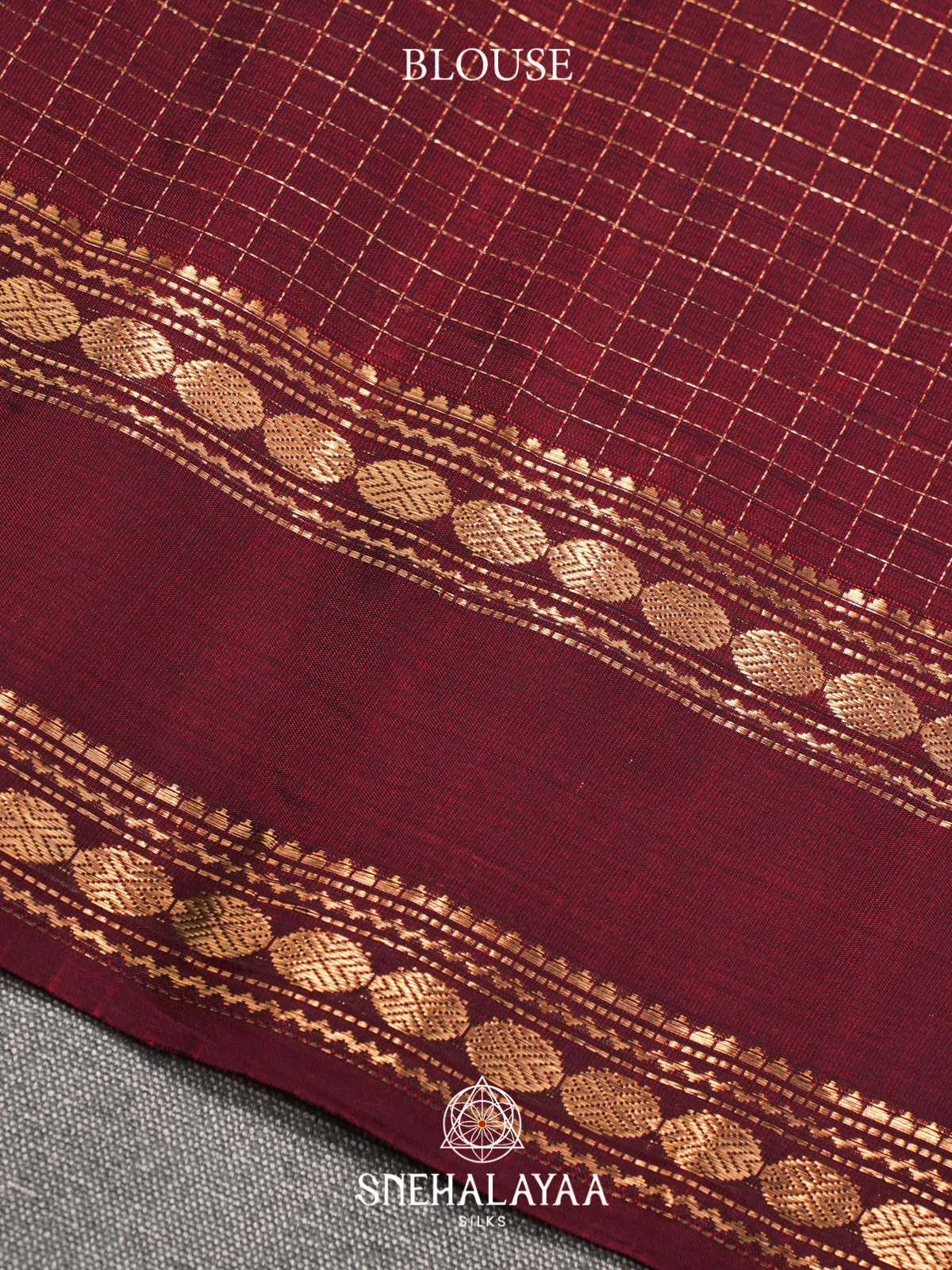 Khaki Brown Soft Silk Saree