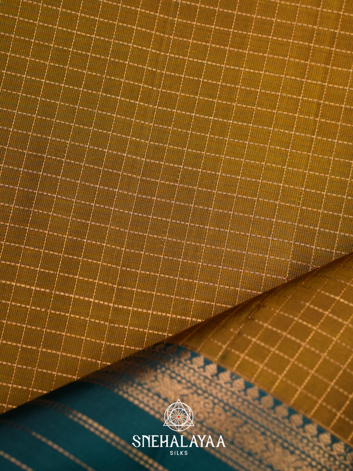Mustard Yellow Soft Silk Saree