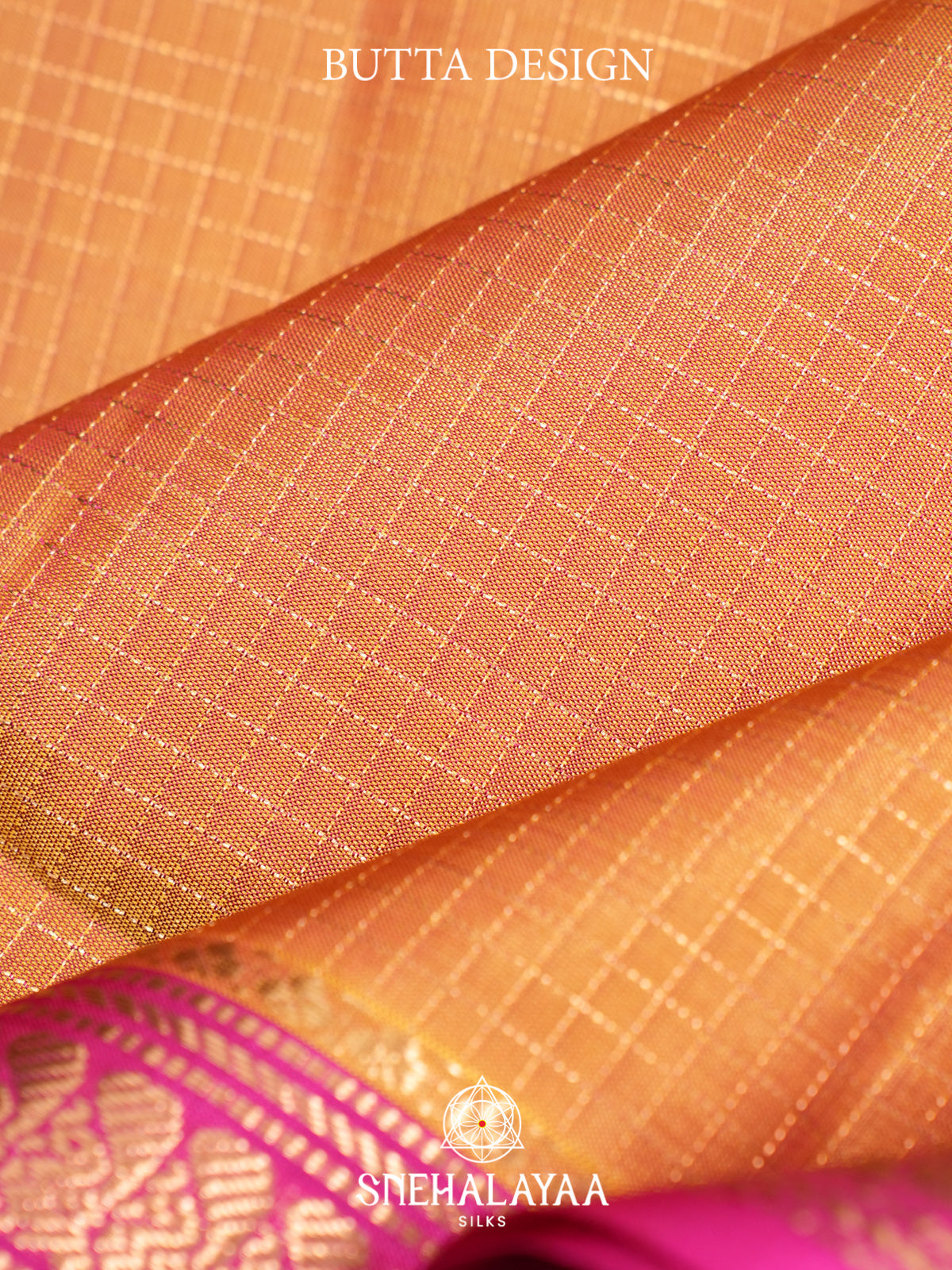 Pale Orange Soft Silk Saree