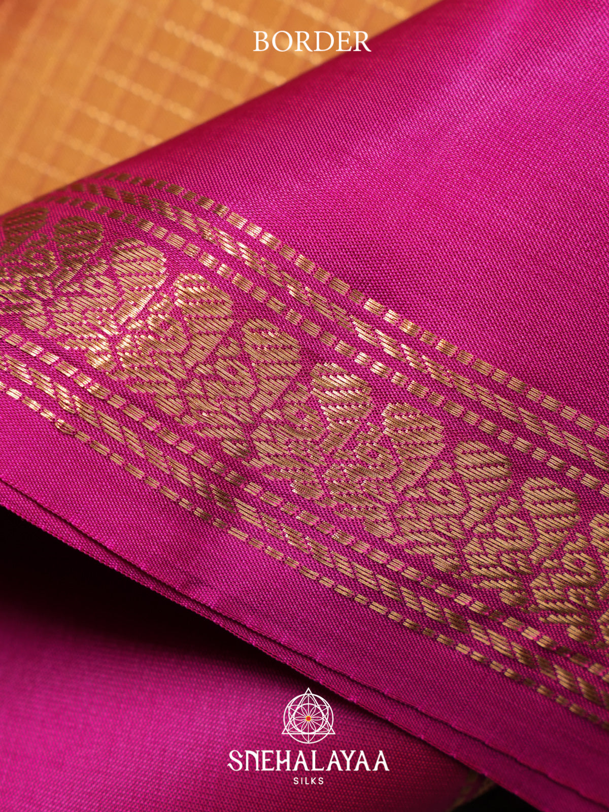 Pale Orange Soft Silk Saree