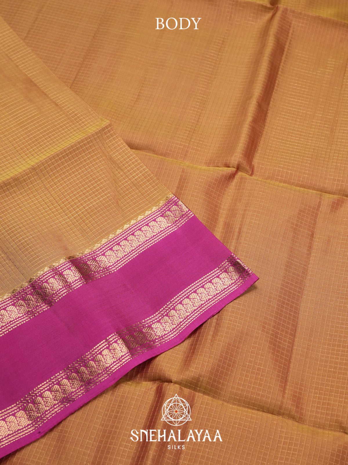 Pale Orange Soft Silk Saree