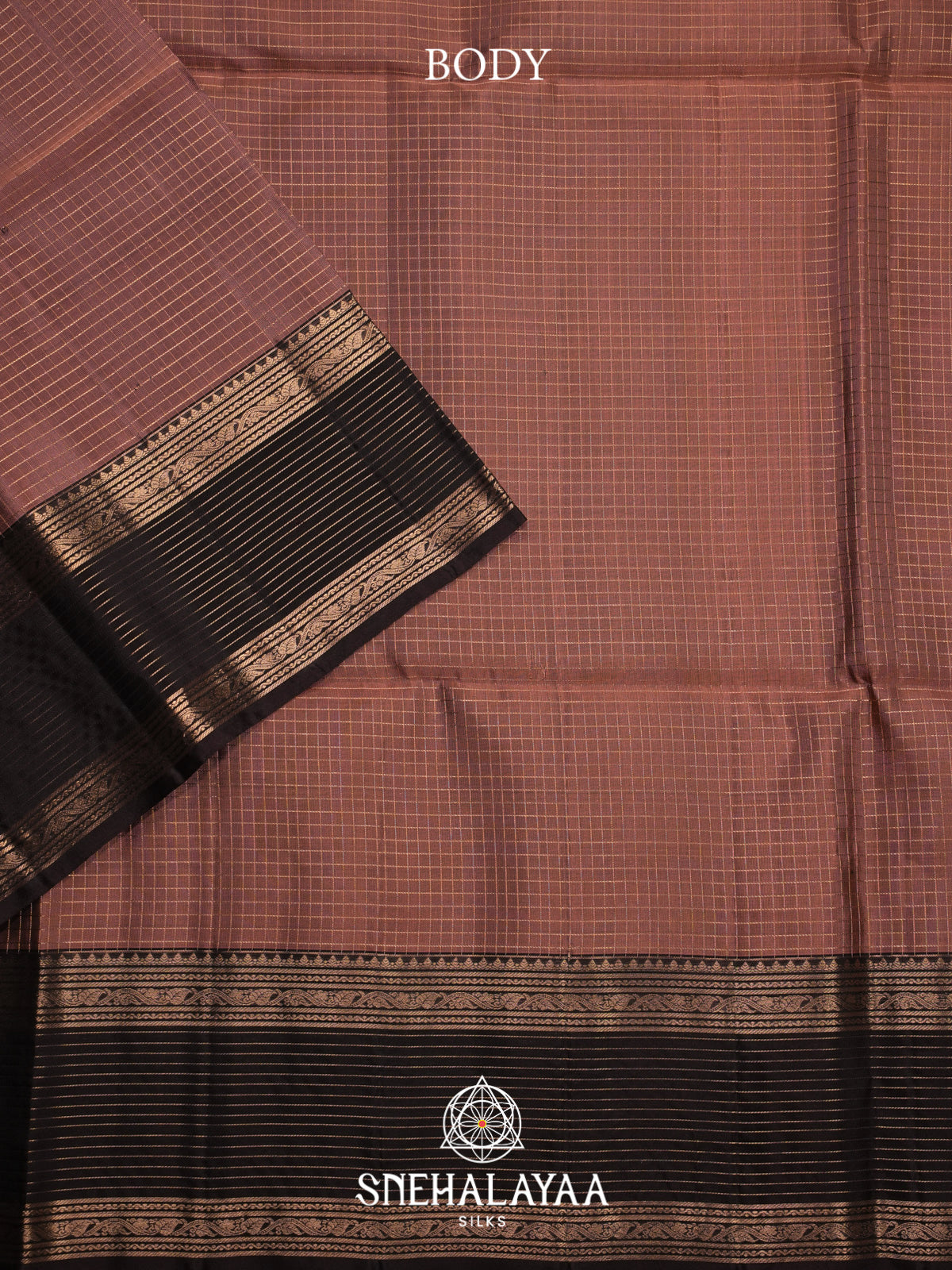 Brown Soft Silk Saree