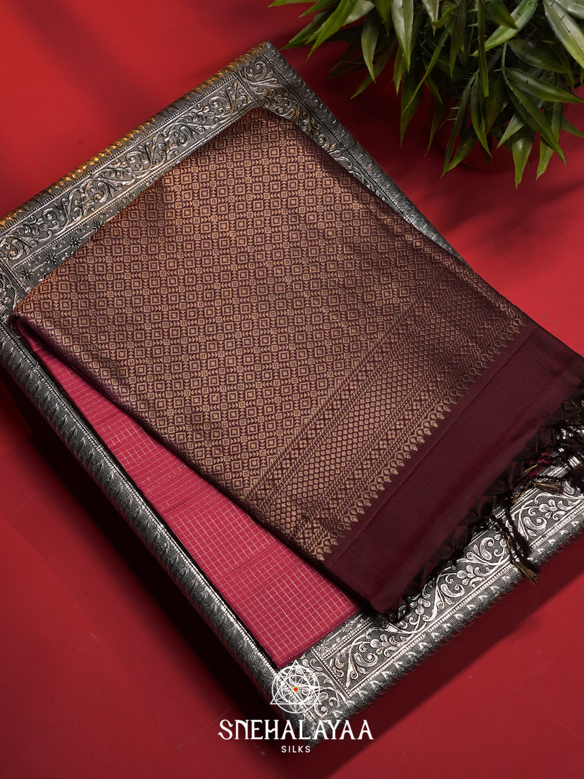 Pink Soft Silk Saree