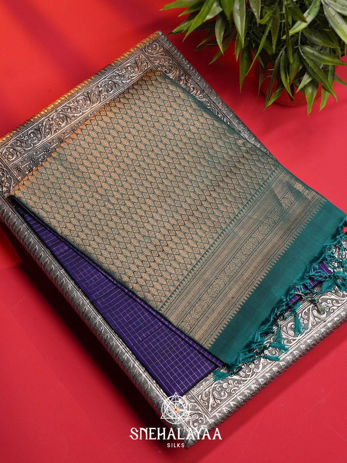 Purple Soft Silk Saree