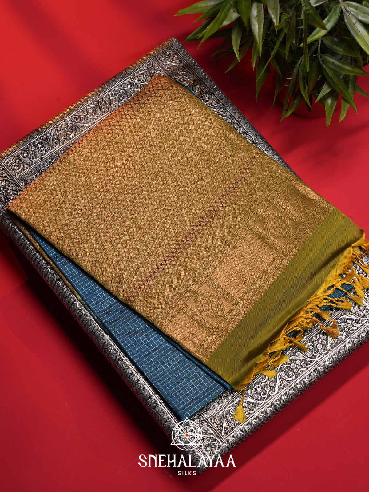 Sky Blue Soft Silk Saree