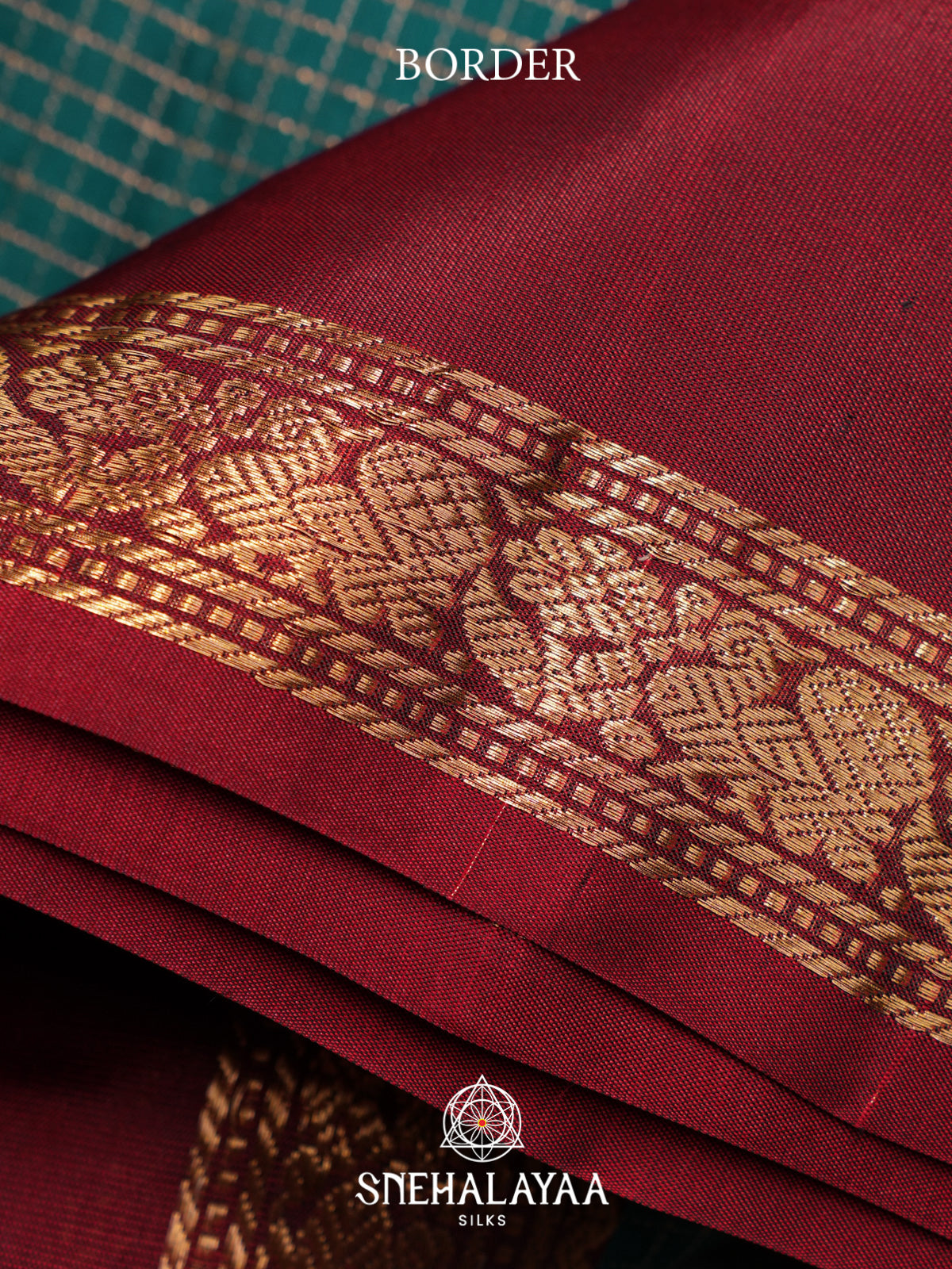 Teal Green Soft Silk Saree
