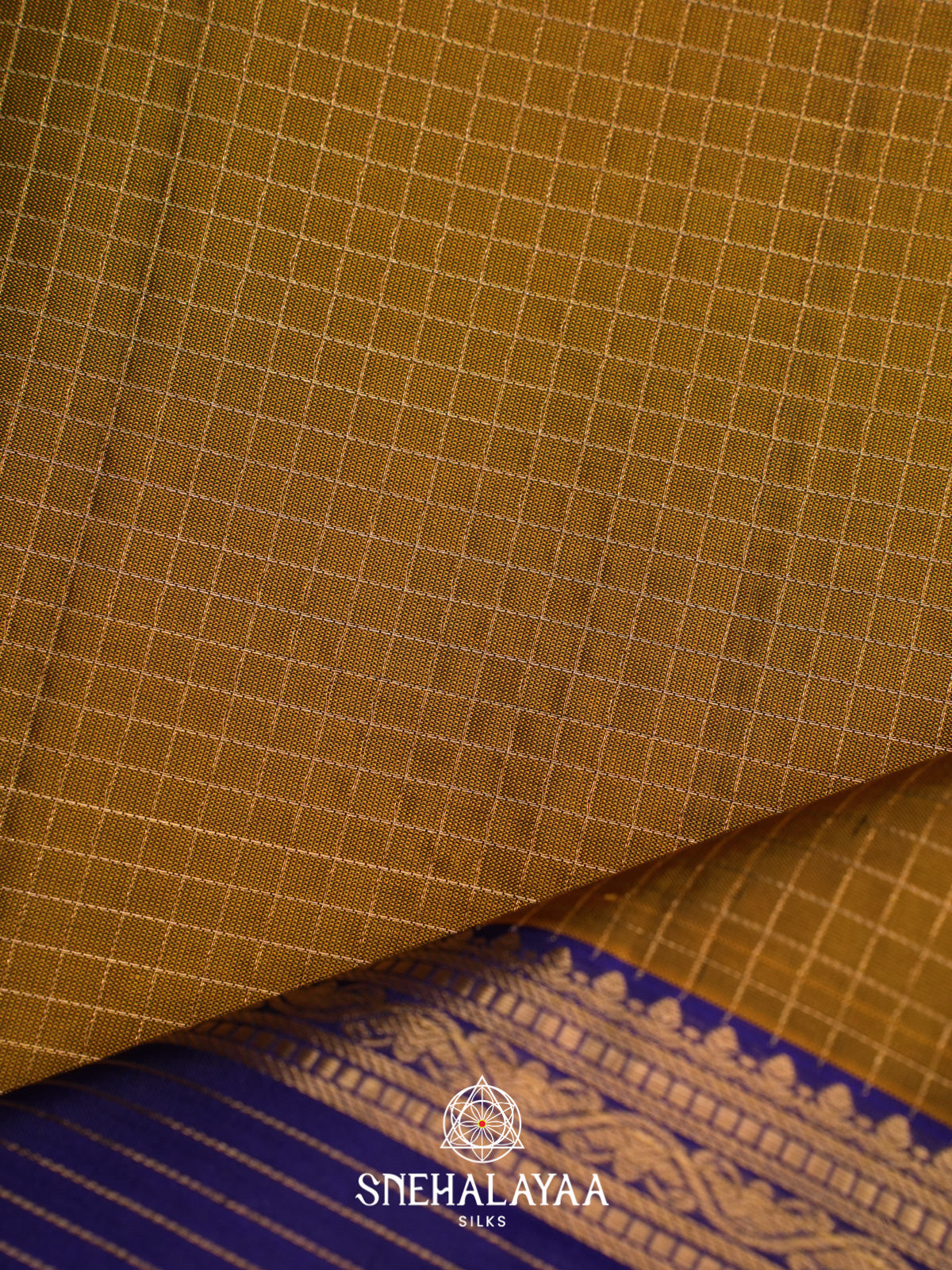Mustard Yellow Soft Silk Saree