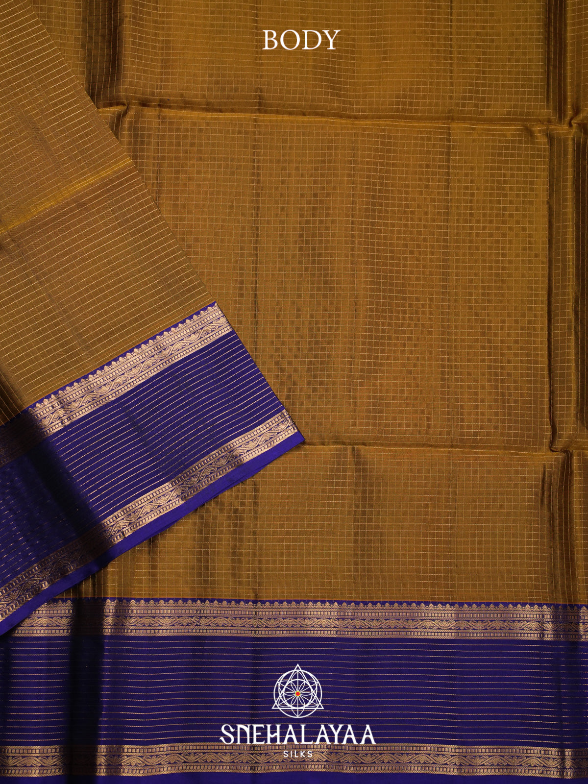 Mustard Yellow Soft Silk Saree