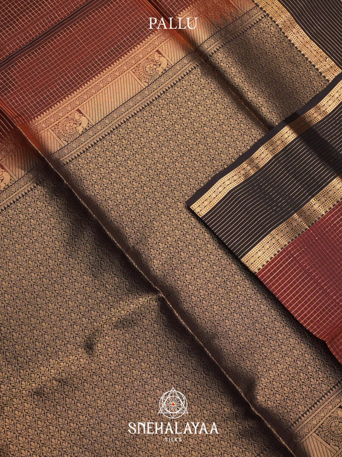 Coffee  Brown Soft Silk Saree