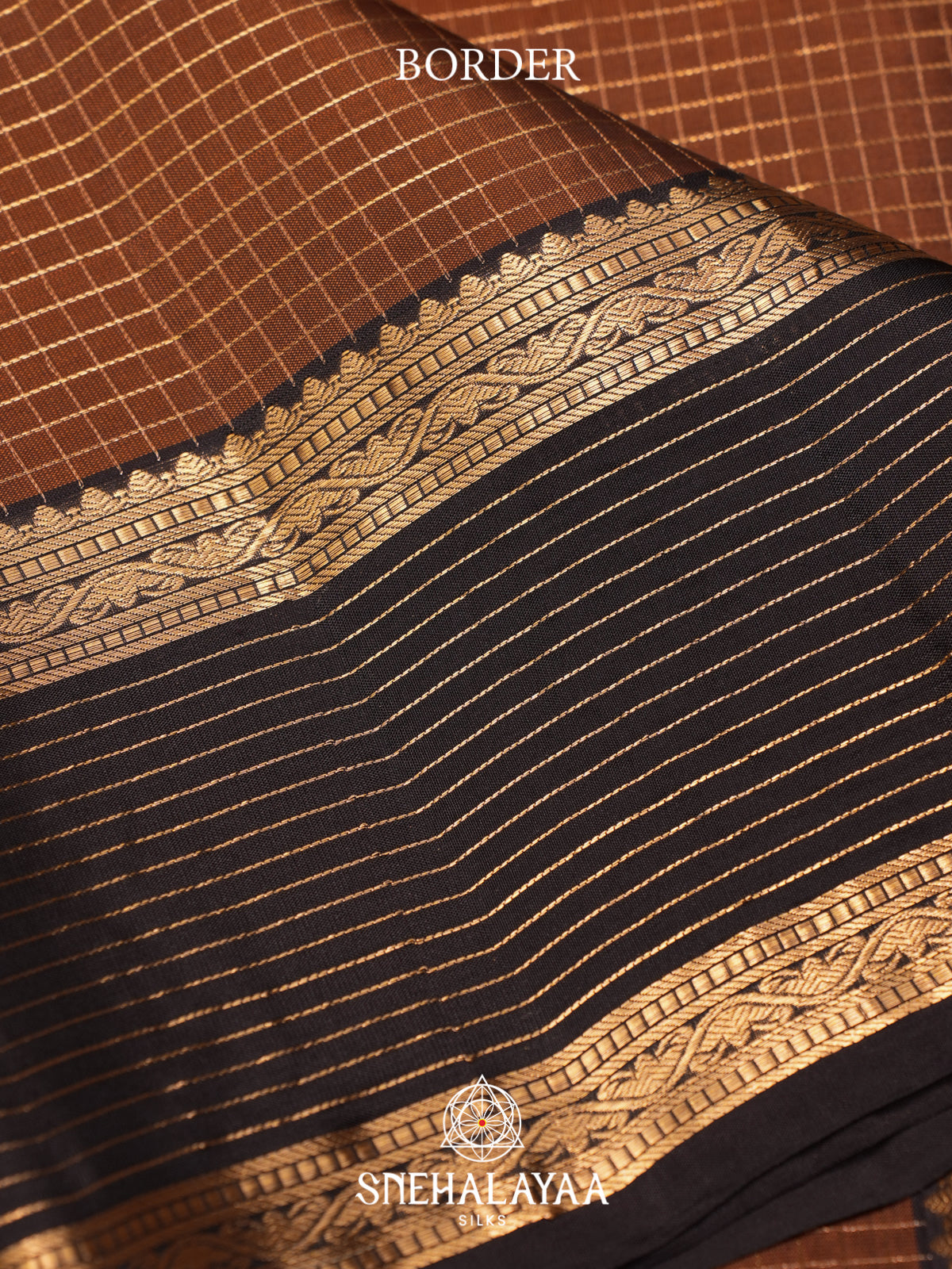 Brown Soft Silk Saree