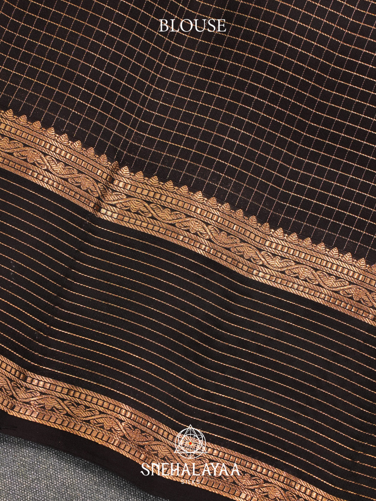 Brown Soft Silk Saree