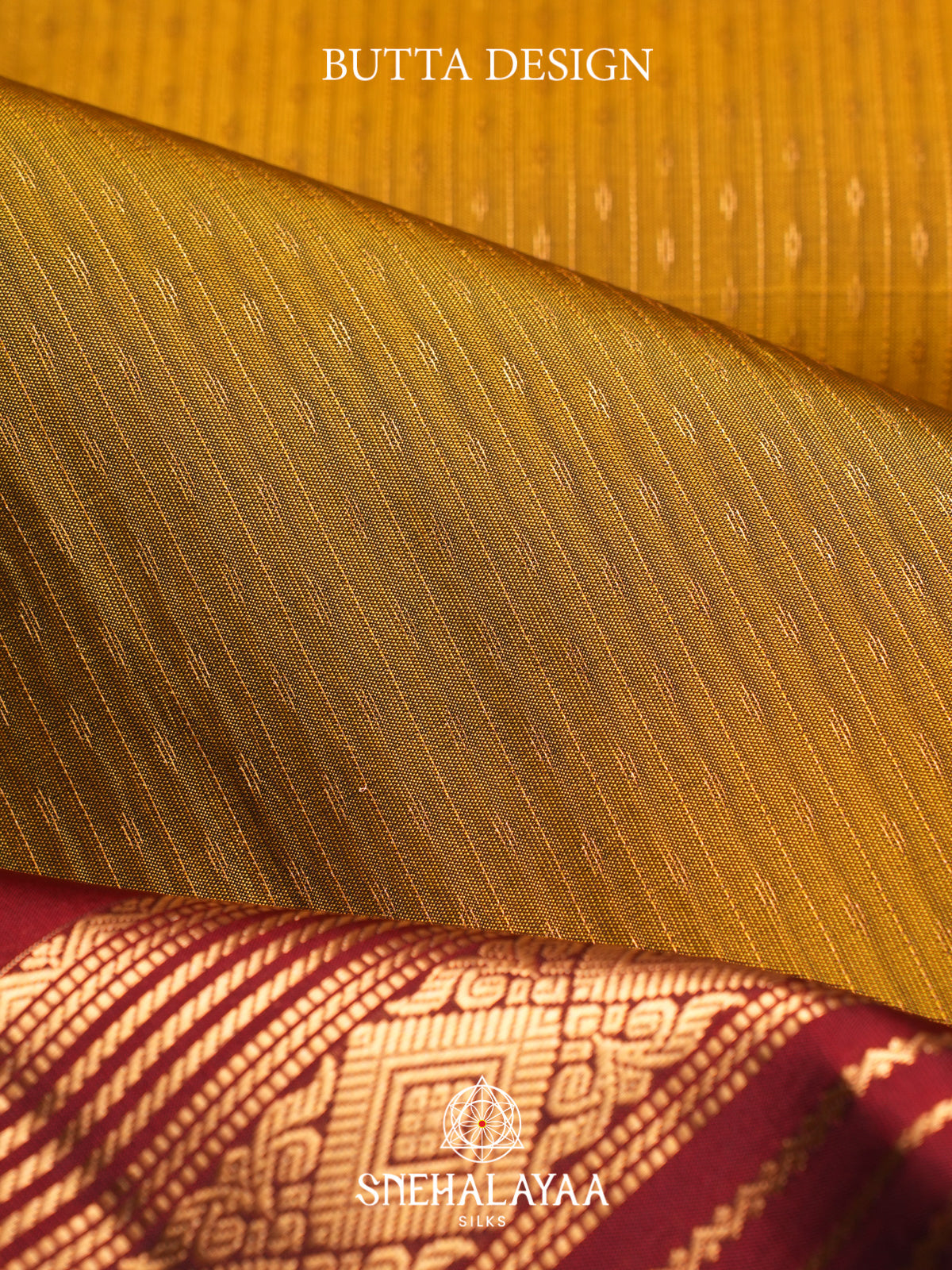 Golden Yellow Soft Silk Saree