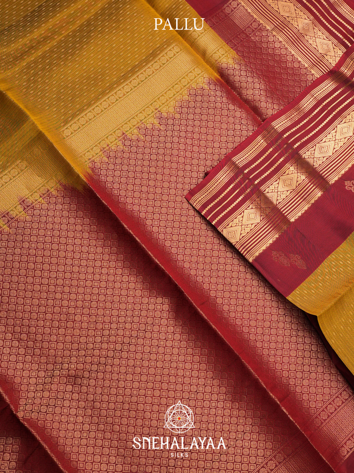 Golden Yellow Soft Silk Saree