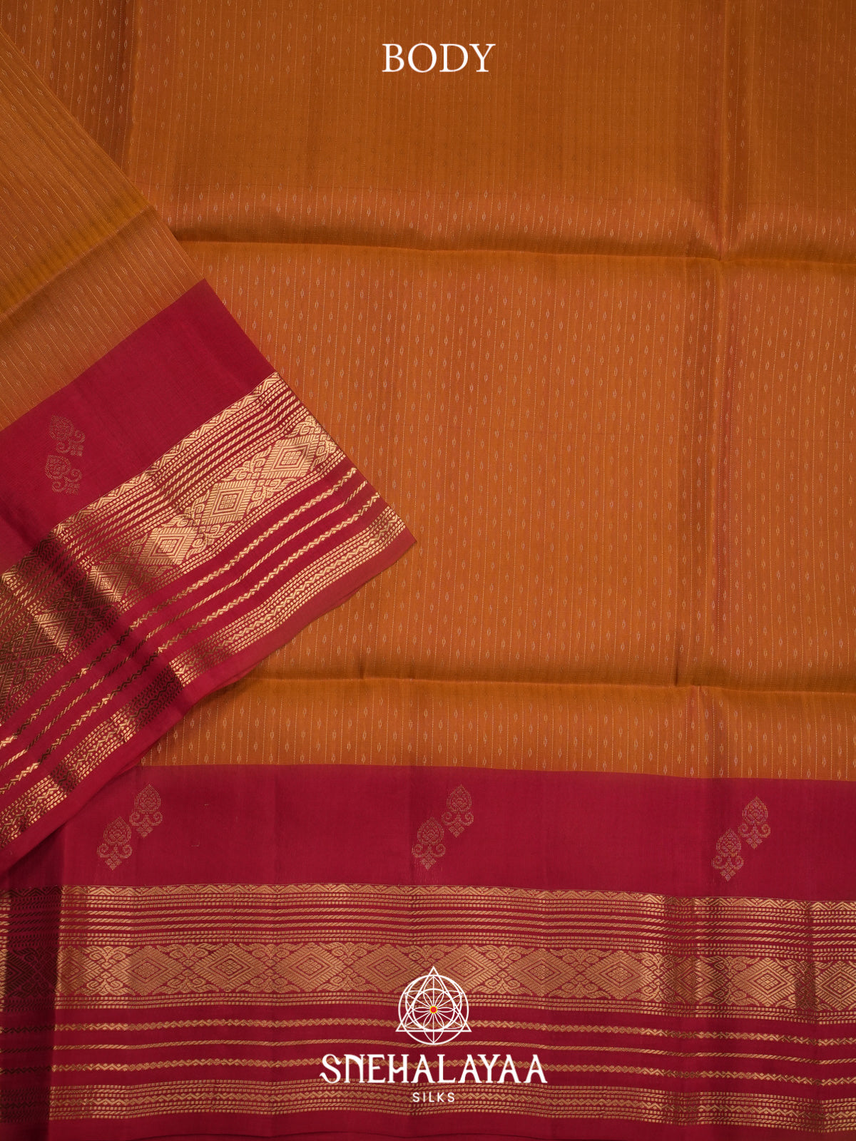 Orange Soft Silk Saree