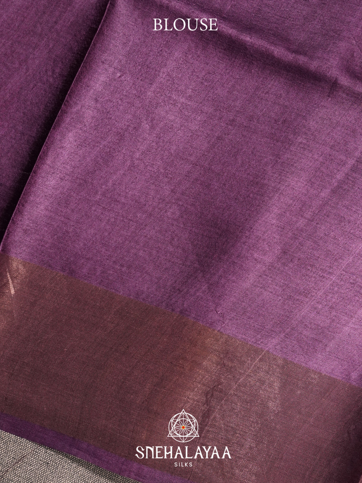 Magenta  Tussar Saree
