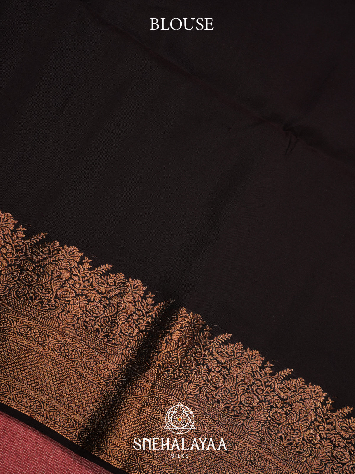 Mauve Brown Soft Silk Saree