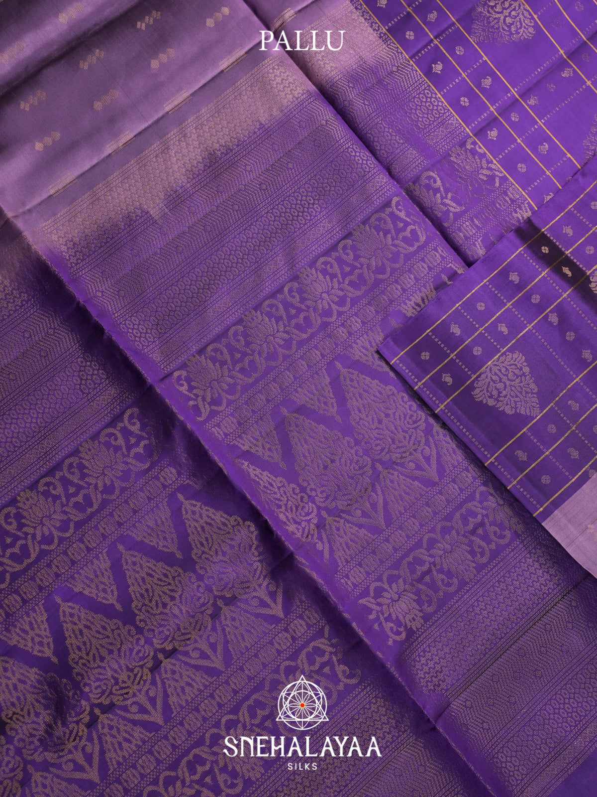 Pale Purple Soft Silk Saree