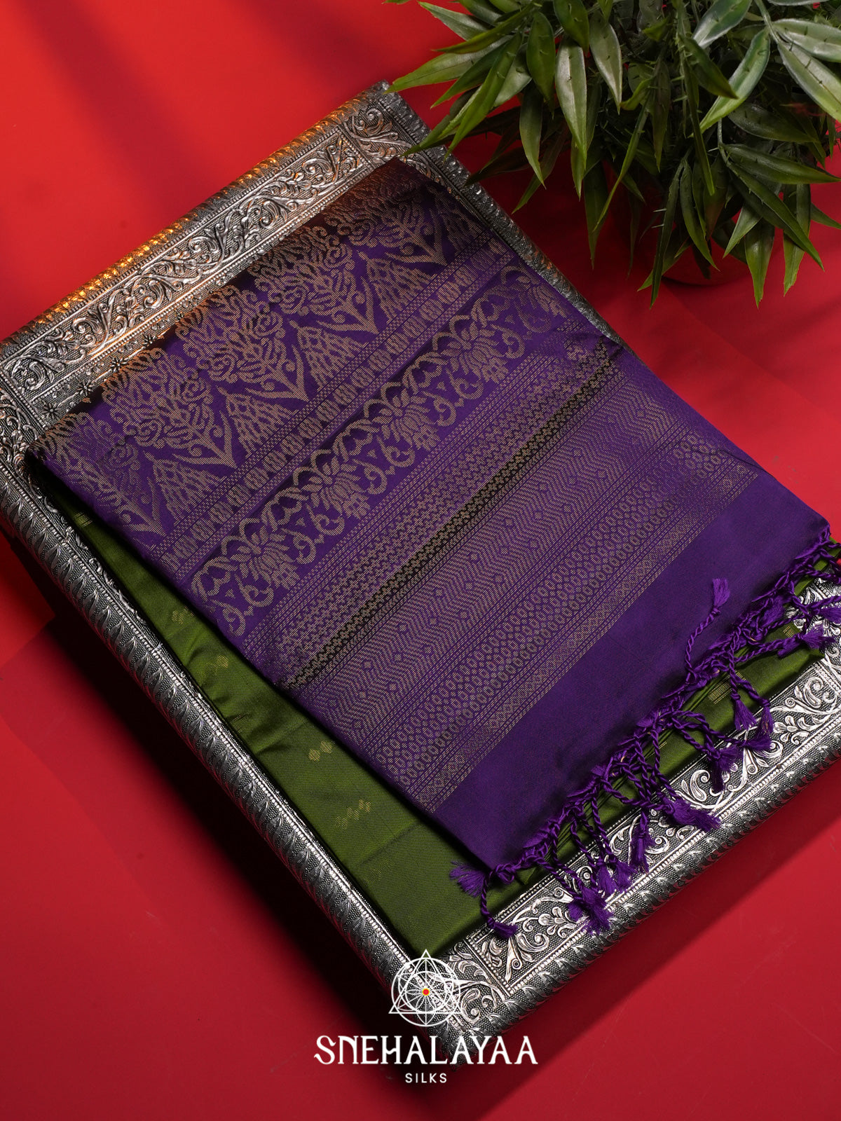 Green Soft Silk Saree