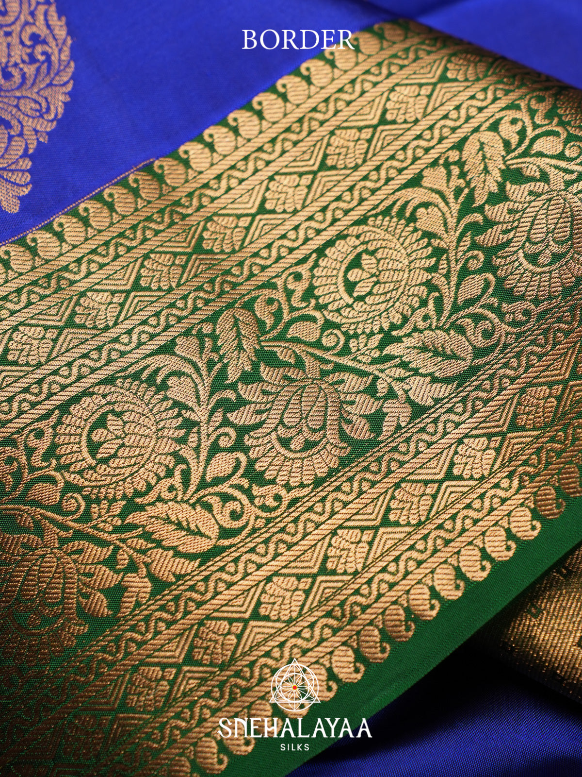 Royal Blue Soft Silk Saree