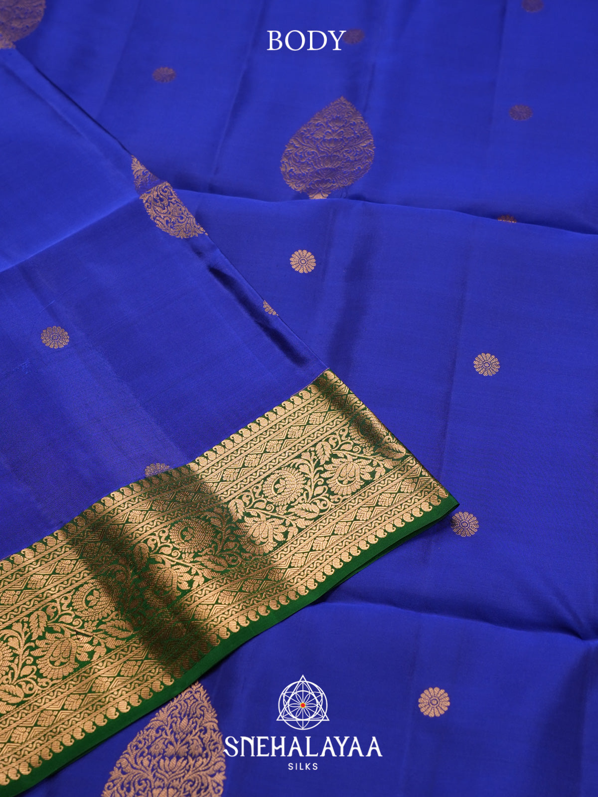 Royal Blue Soft Silk Saree