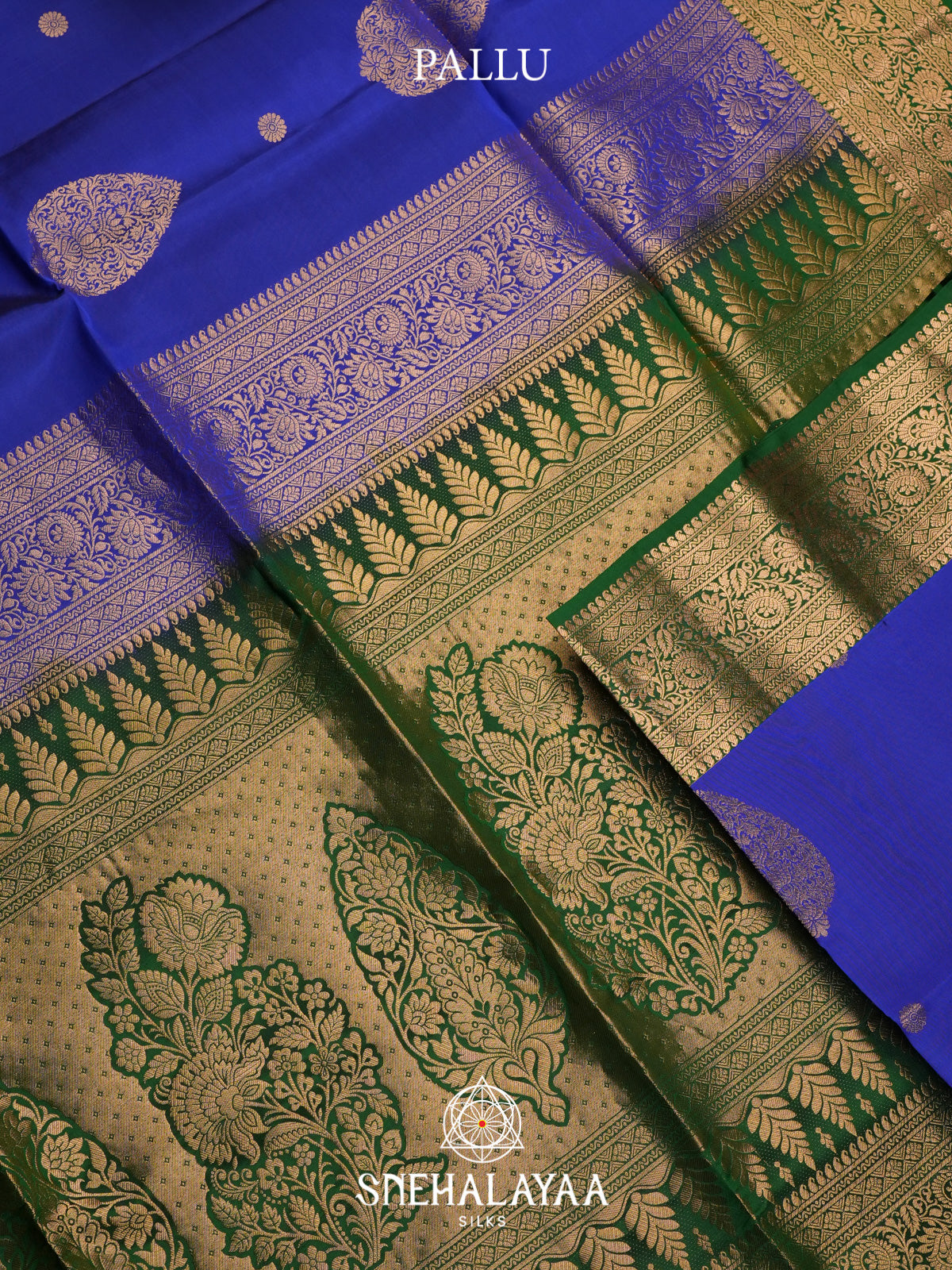 Royal Blue Soft Silk Saree