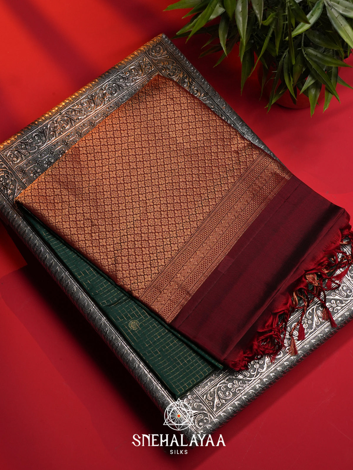 Green Soft Silk Saree