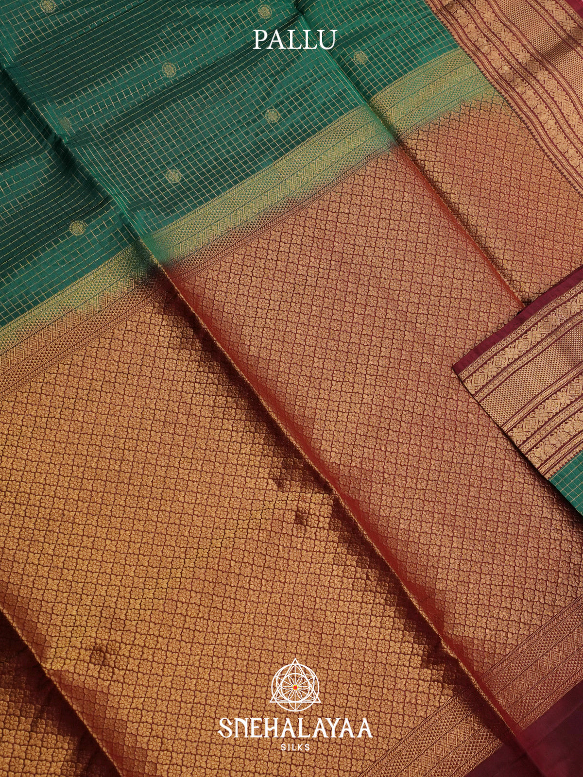 Green Soft Silk Saree