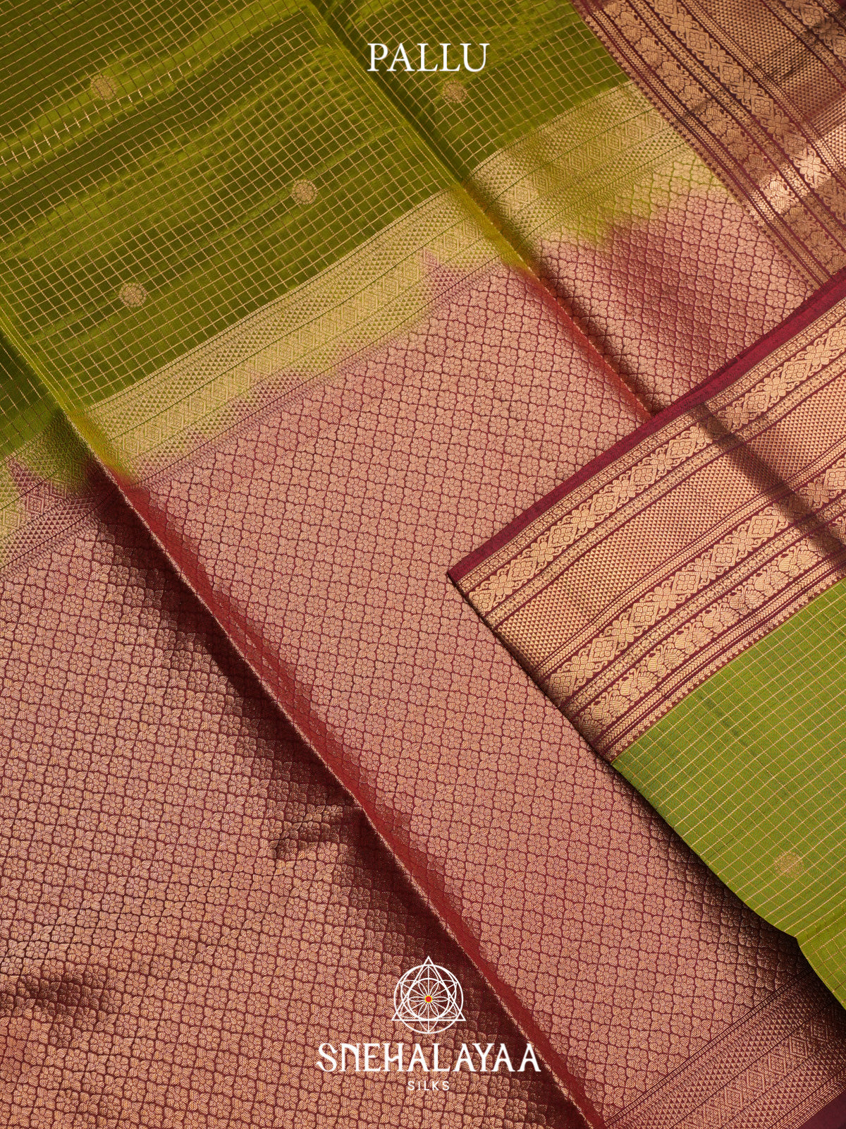 Lime Green Soft Silk Saree