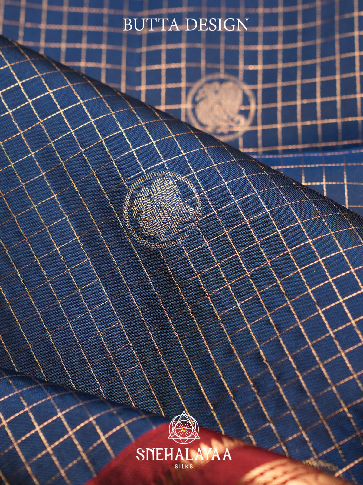 Peacock Blue Soft Silk Saree
