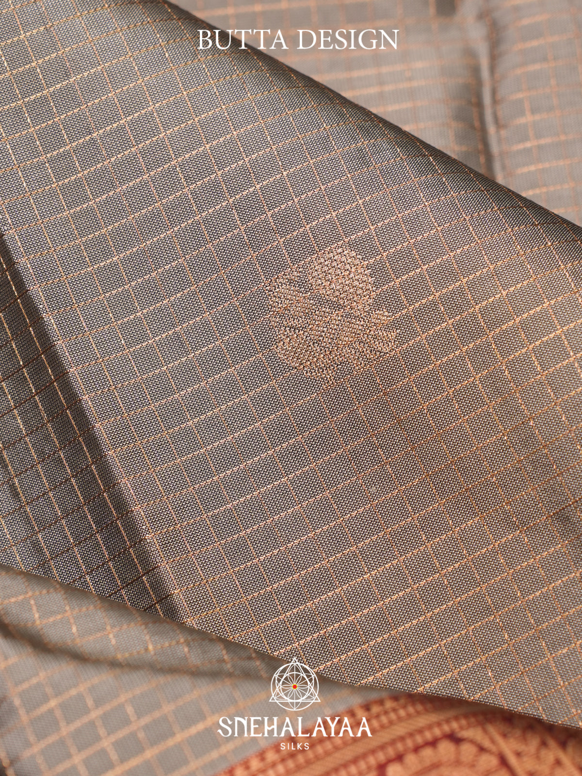 Beige Kanjivaram Silk Saree