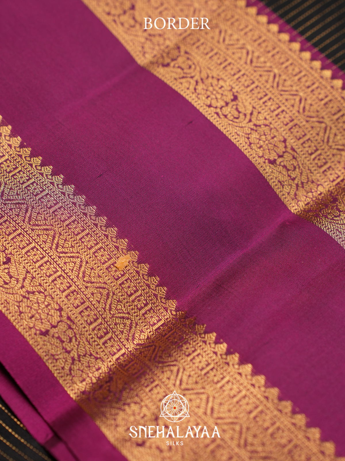 Black Kanjivaram Silk Saree
