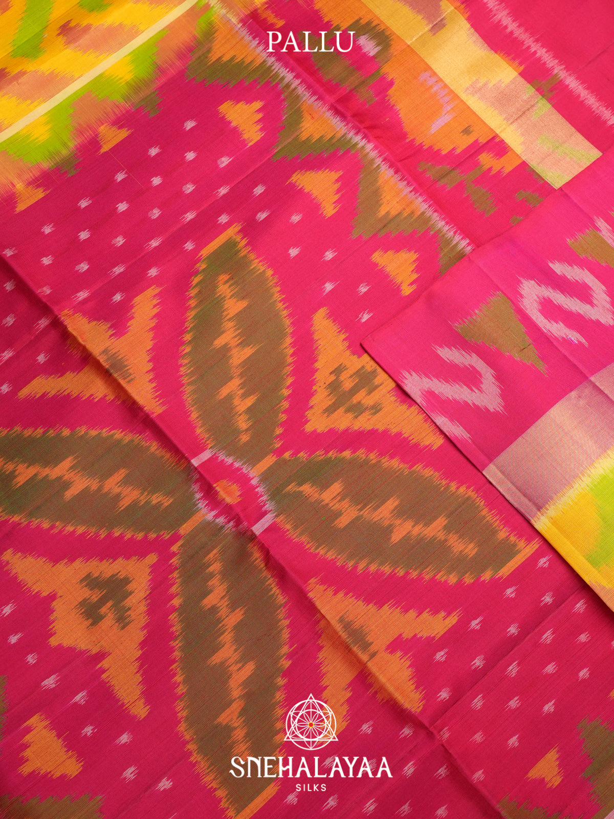 Yellow Soft Silk Saree