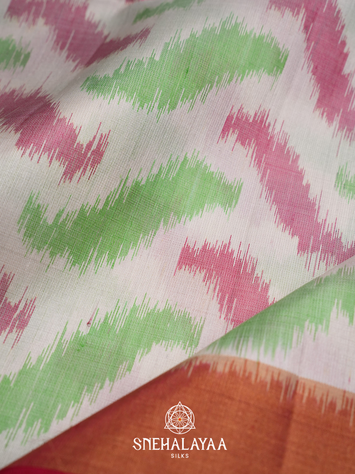 Off White Soft Silk Saree