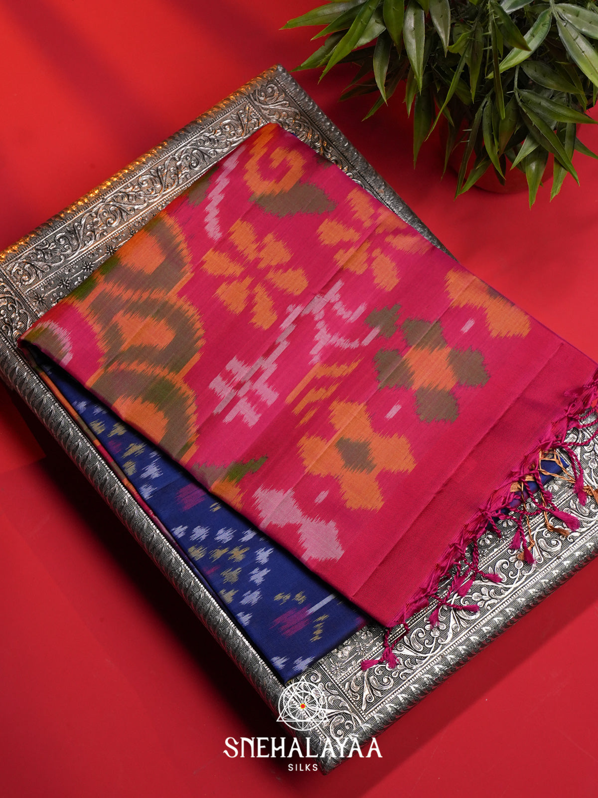 Blue Soft Silk Saree