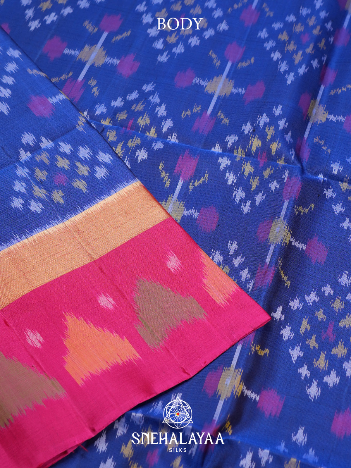 Blue Soft Silk Saree