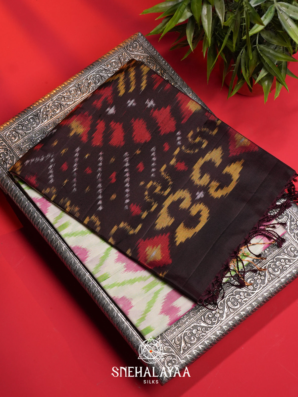 Off White Soft Silk Saree