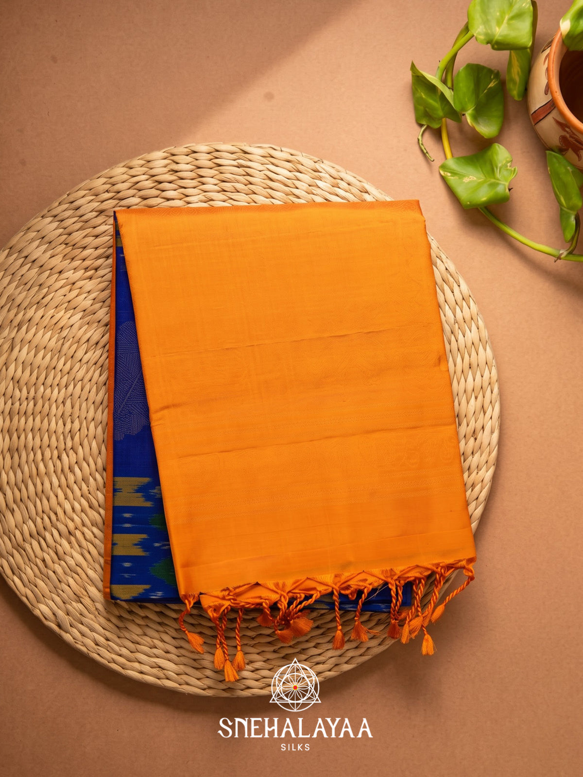 Royal Blue Soft Silk Saree