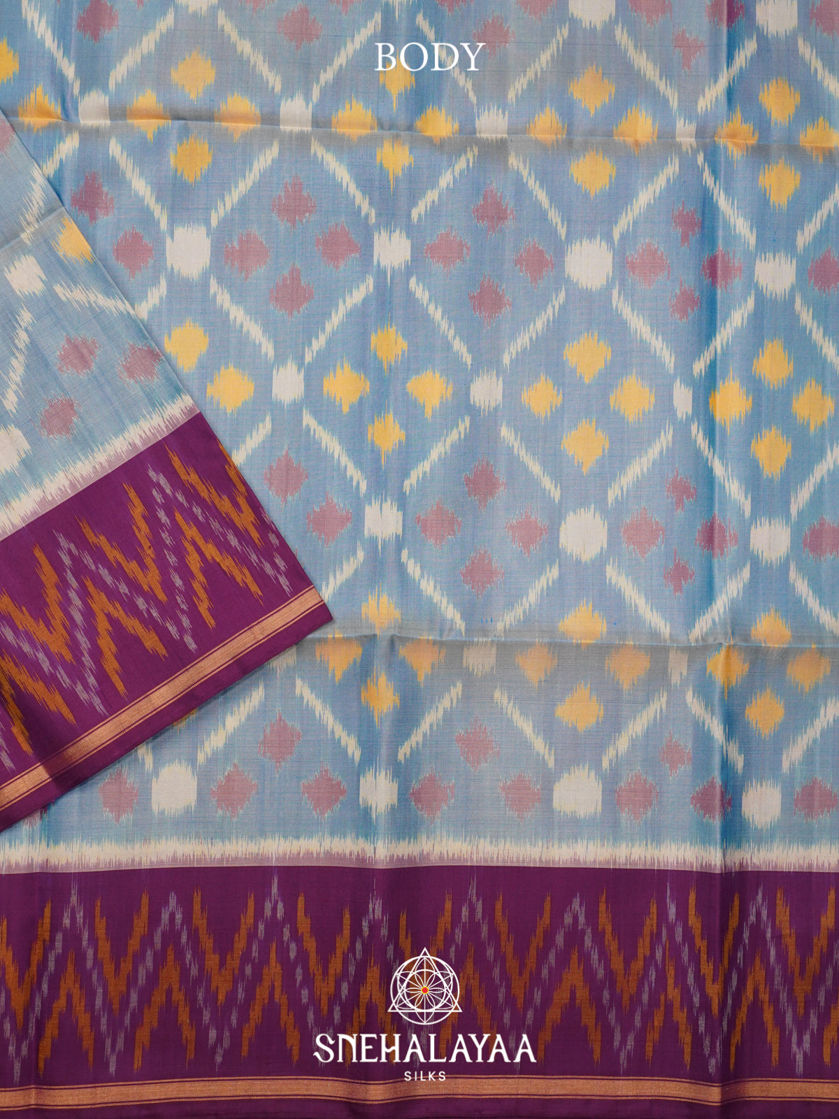 Blue Soft Silk Saree