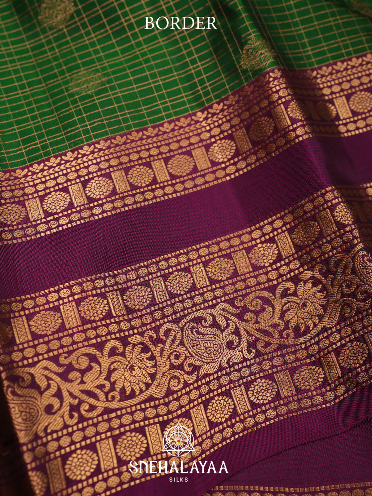Green Kanjivaram Silk Saree