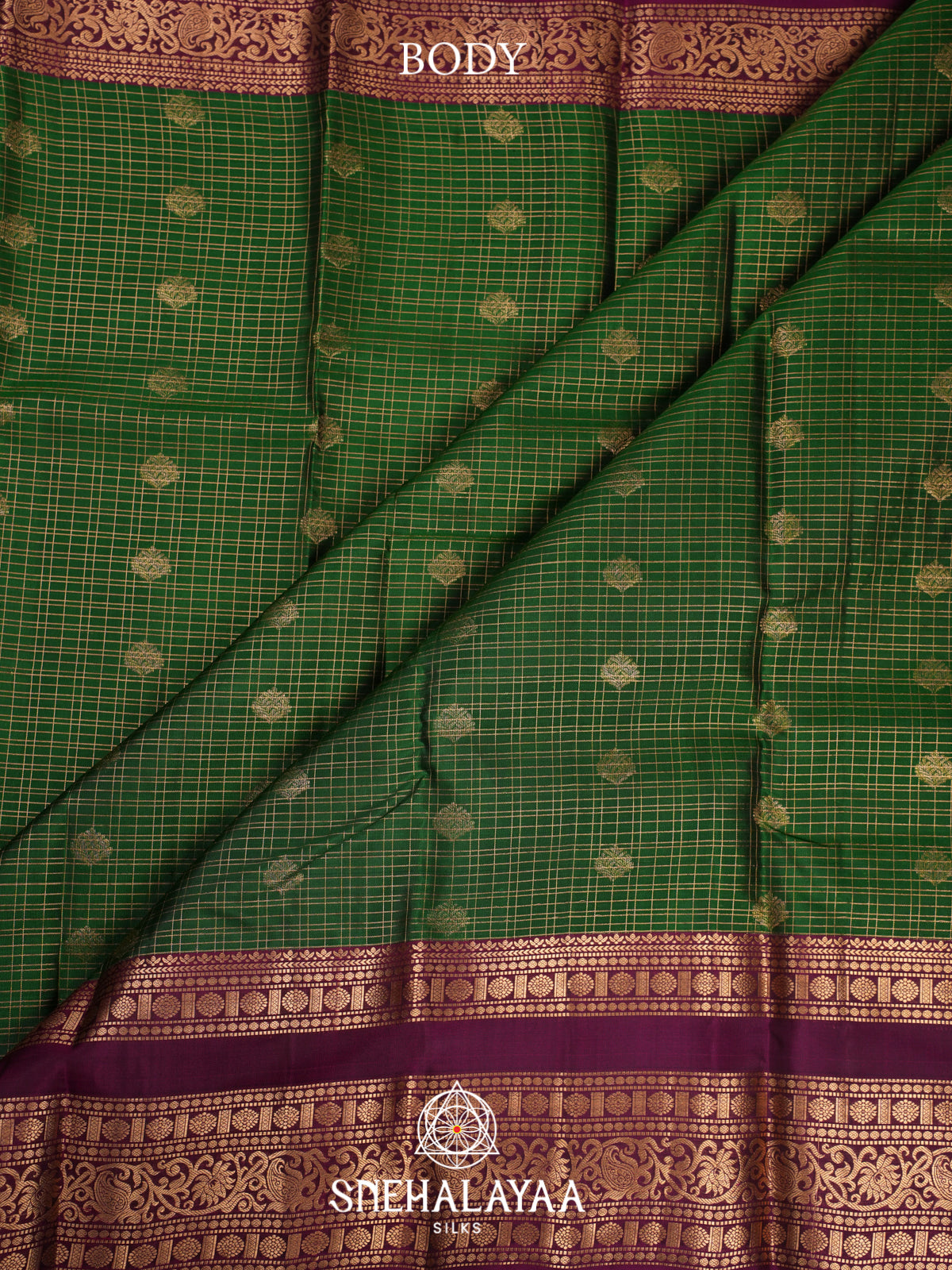 Green Kanjivaram Silk Saree