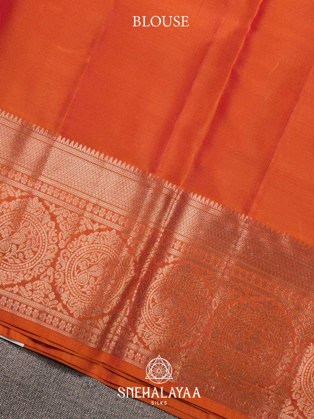 Violet Kanjivaram Silk Saree