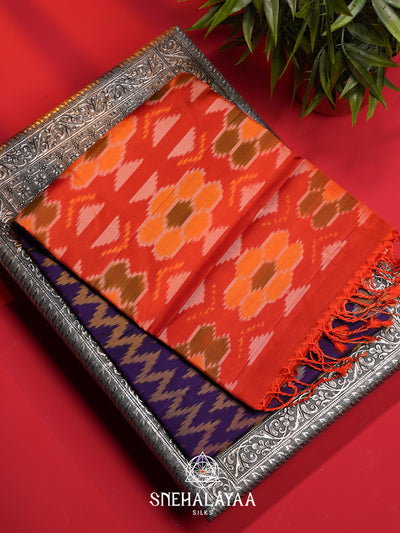 Purple Soft Silk Saree